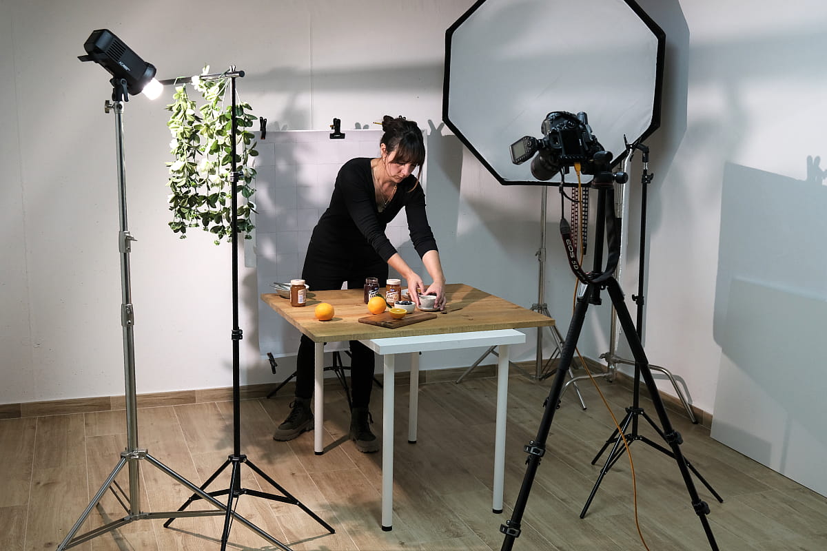 fotografía de producto en estudio